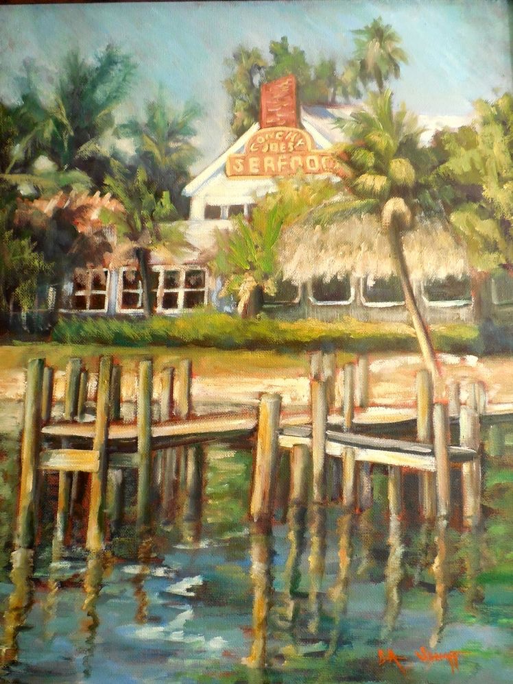 748x998 Landscape Artists International Tropical Landscape Painting - Tropical Landscape Painting