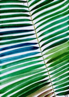 Tropical Leaves Painting