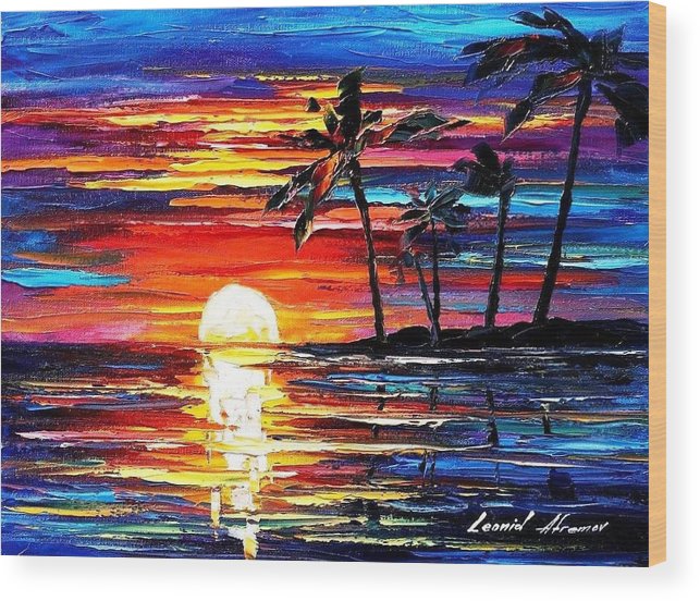 643x552 Tropical Fiesta - Tropical Oil Painting