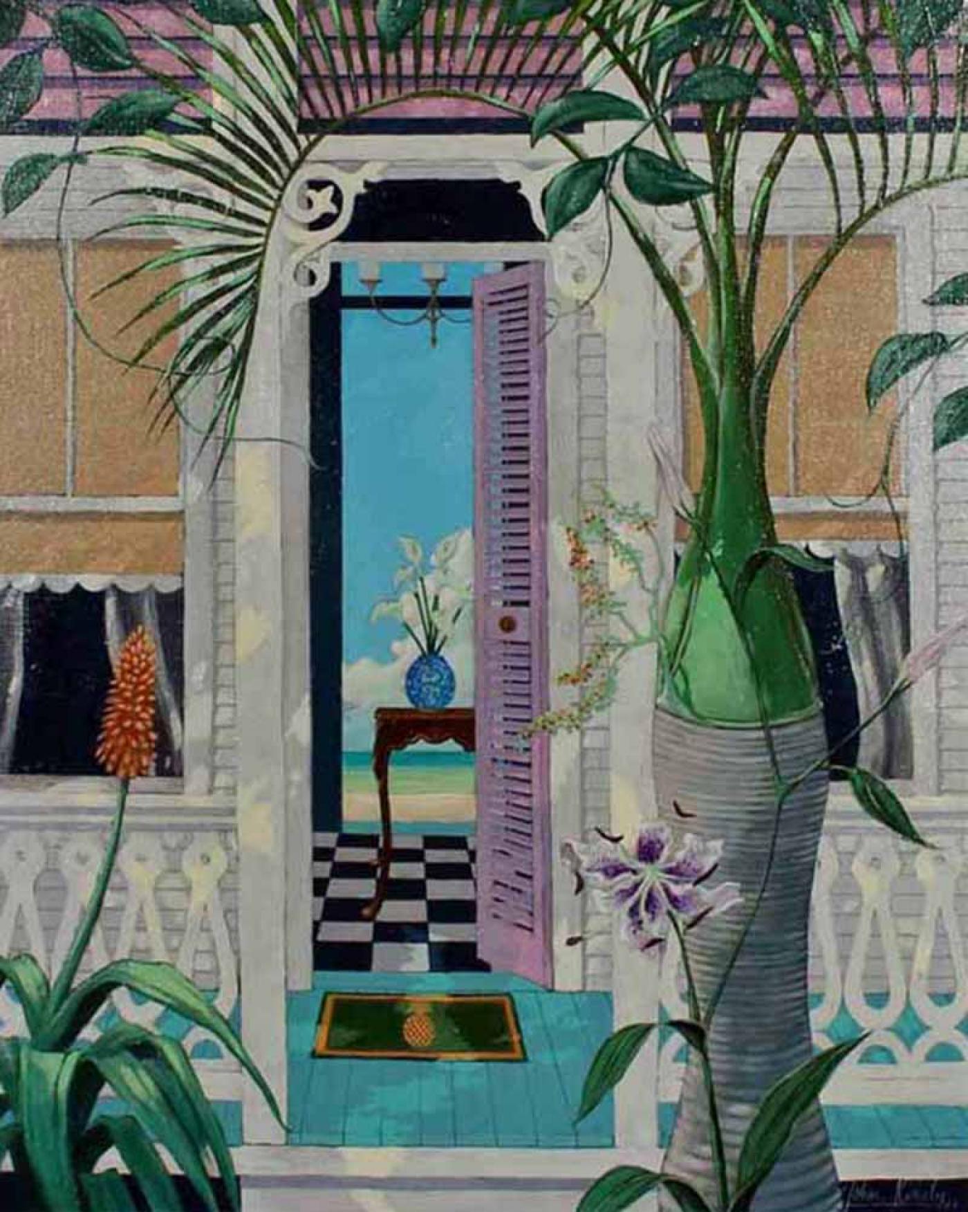 1400x1752 John Kiraly - Tropical Painting