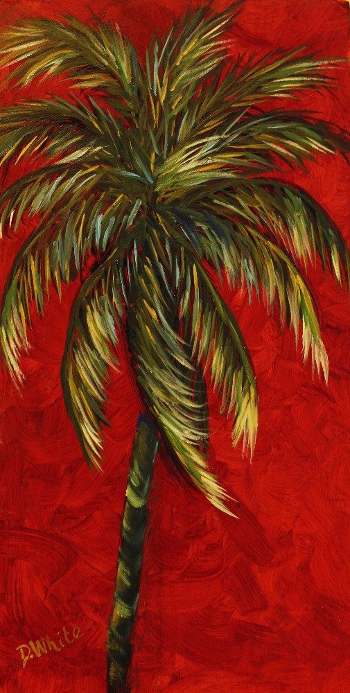 505x1000 Palm Tree Oil Painting Painting Ideas Palm, Oil - Tropical Painting Ideas