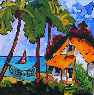 400x403 The 46 Best Marie Claude Boucher Images On Acrylic - Tropical Painting Ideas