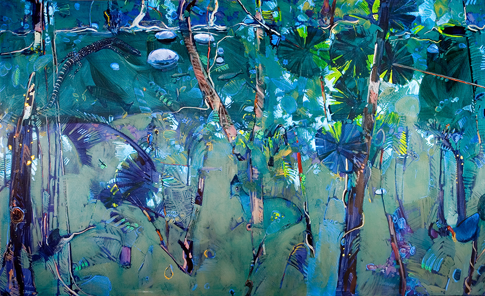 Tropical Rainforest Painting at PaintingValley.com | Explore collection