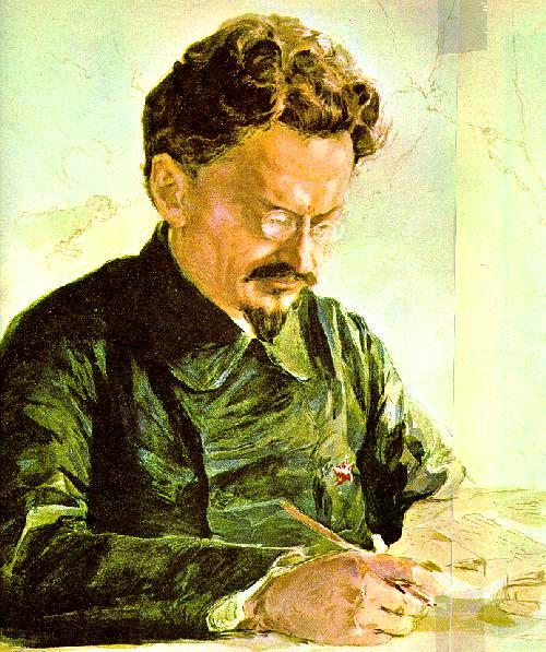 500x597 Leon Trotsky Painting - Trotsky Painting