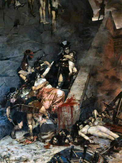 400x534 Painting History Slaughterhouse Troy - Troy Painting