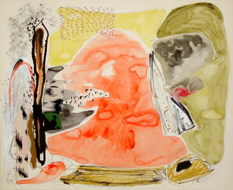 770x627 Saatchi Art Thinking Of Troy Painting By Elena Lomakin - Troy Painting