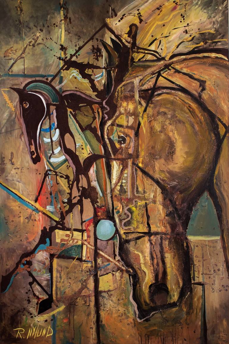 770x1155 Saatchi Art Troy Painting By Raymond Nylund - Troy Painting