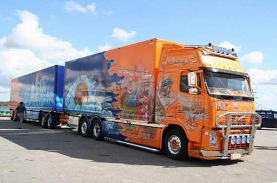 550x364 Preserving The Dying Form Of Truck Art Cctv News - Truck Painting
