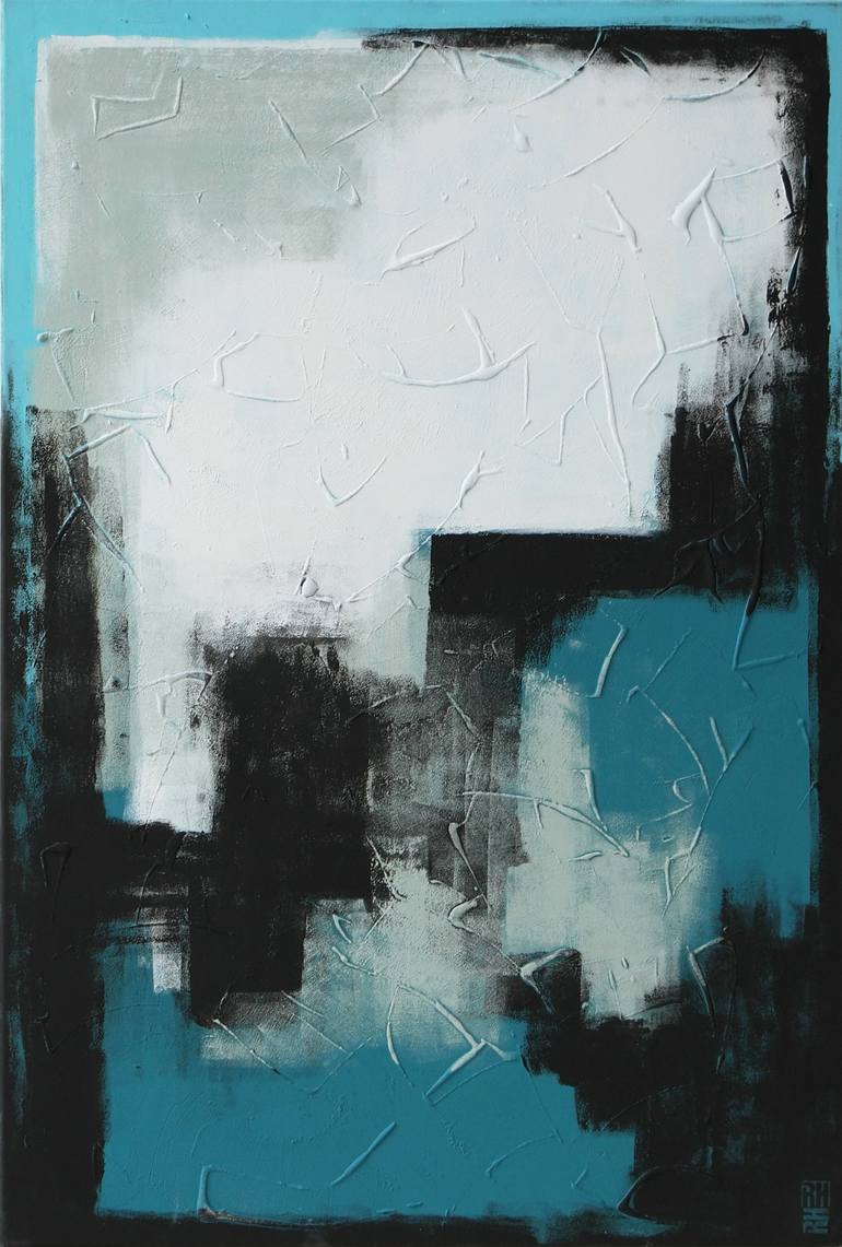 770x1141 Saatchi Art True Blue Painting By Ronald Hunter - True Blue Painting