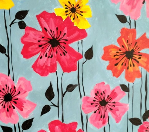 510x450 True Blue - True Blue Painting