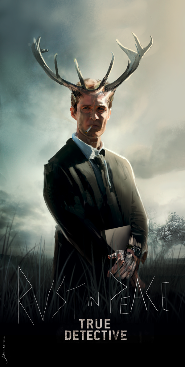 600x1193 True Detective - True Detective Painting