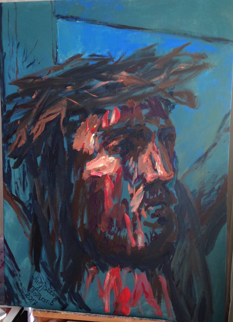 770x1064 Saatchi Art Portrait Of True Love Painting By Andrey Potapov - True Love Painting