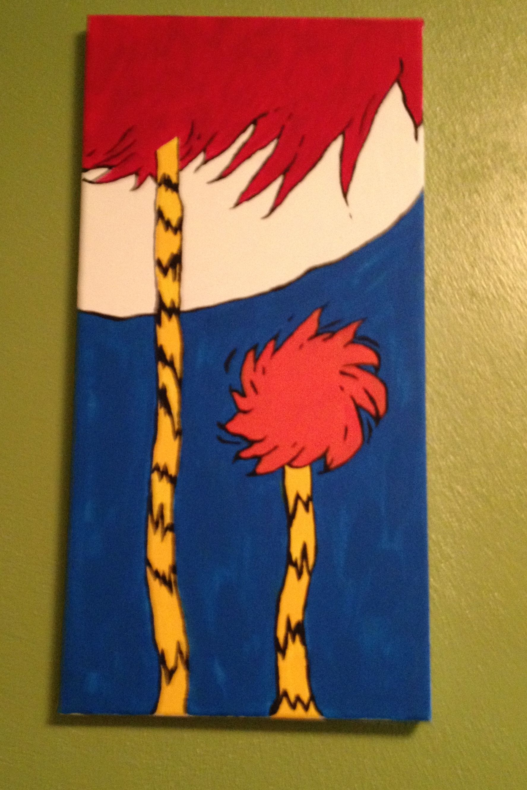 1775x2658 Truffula Tree Painting Lorax Nursery Nursery - Truffula Tree Painting