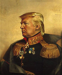 Trump Oil Painting