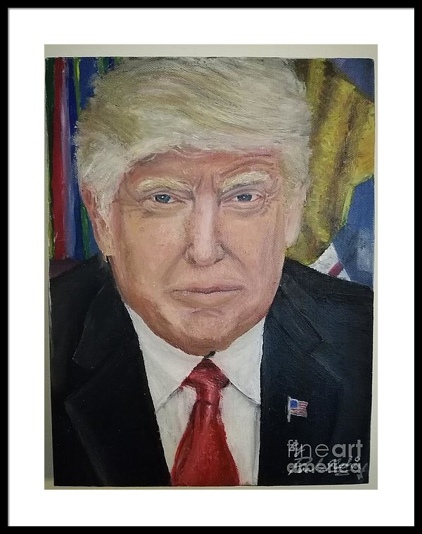 Trump Oil Painting at PaintingValley.com | Explore collection of Trump ...