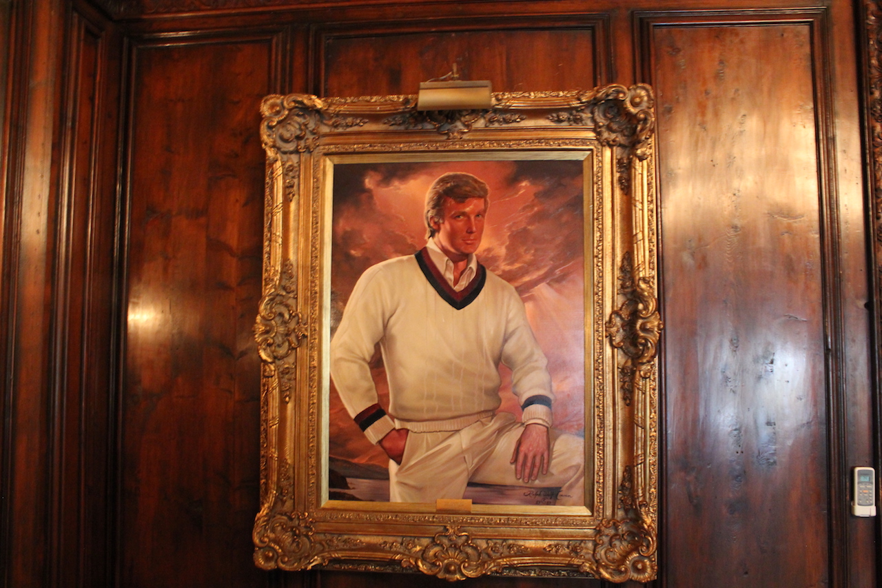 1280x853 Trump L'Oeil A Conversation With The Donald's Portrait Painter - Trump Oil Painting