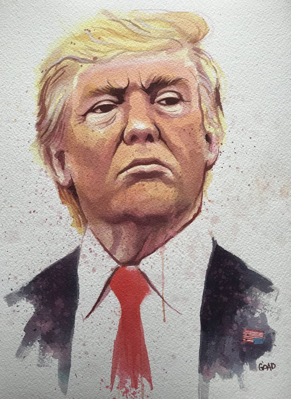 1000x1374 Post - Trump Painting