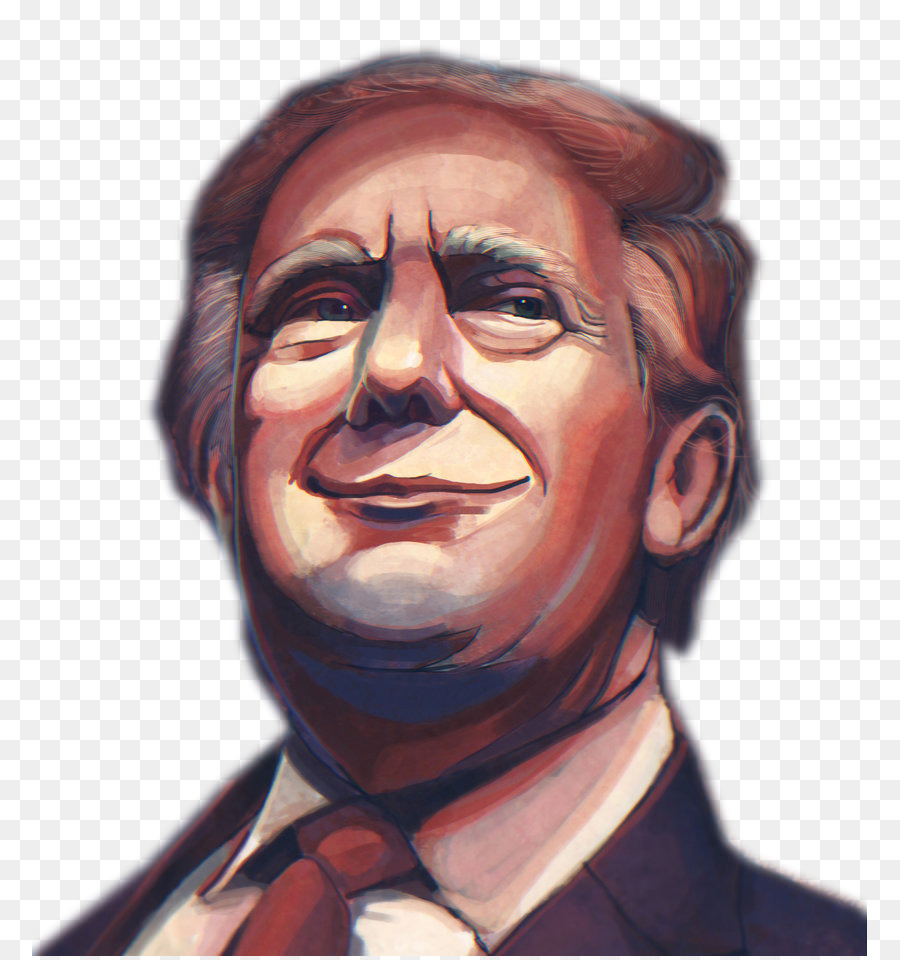 900x960 Donald Trump Painting Illustration - Trump Portrait Painting