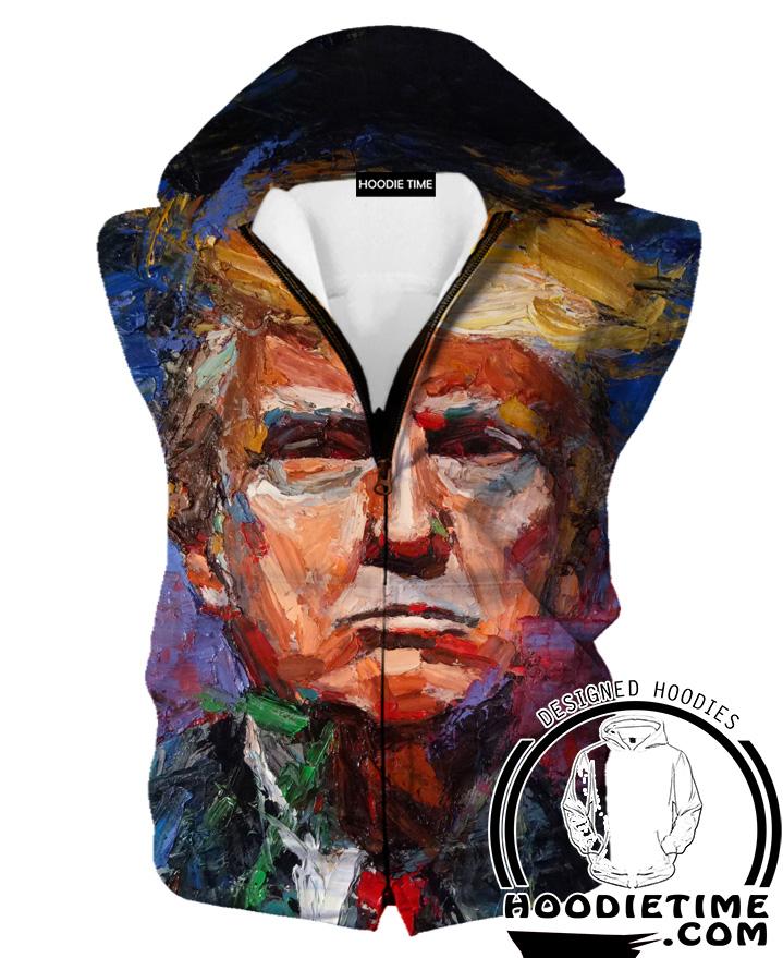 719x879 Donald Trump Painting Tank Top - Trump Tank Painting