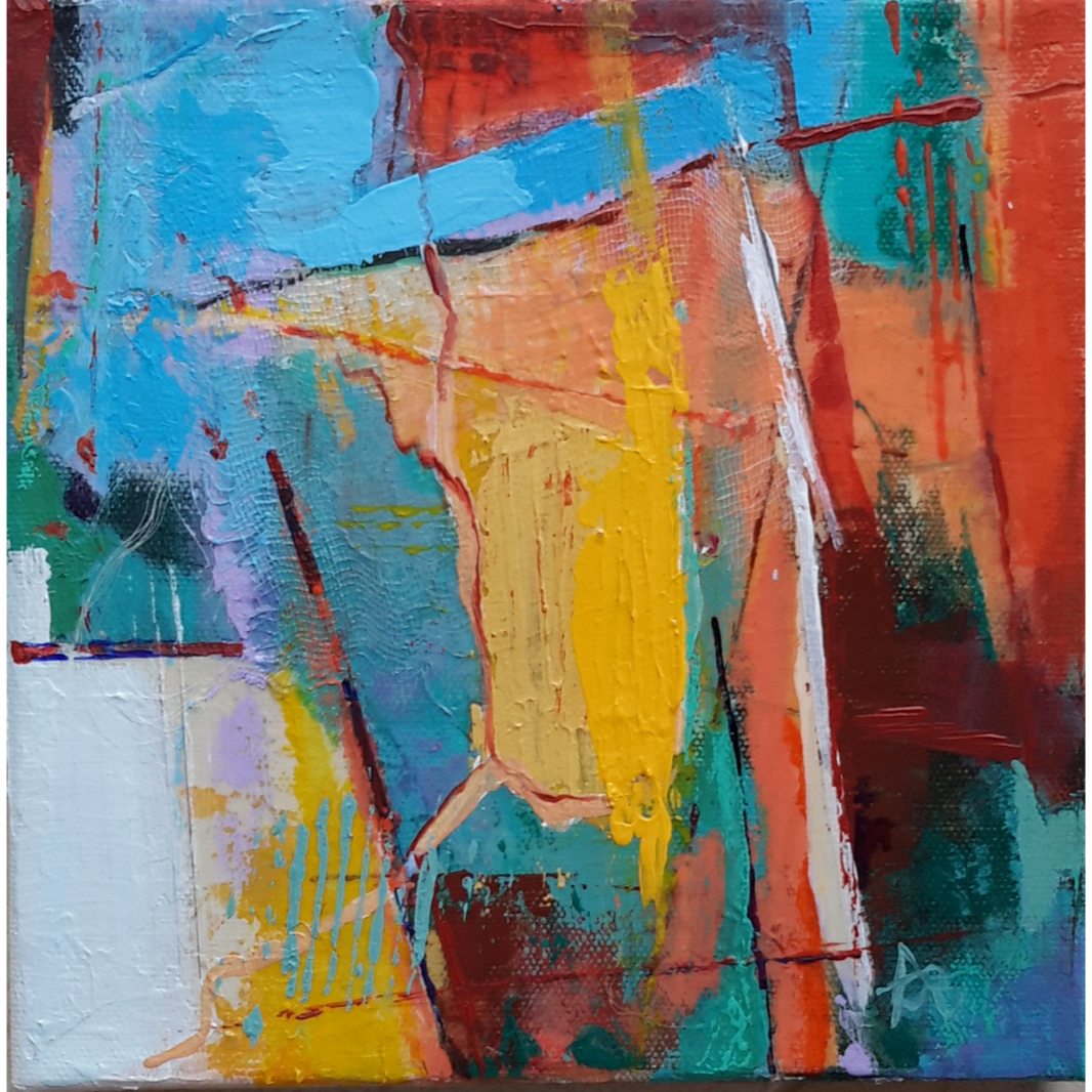 1066x1066 Palette Knife Painters, International Prince's Trust Painting By - Trust Painting