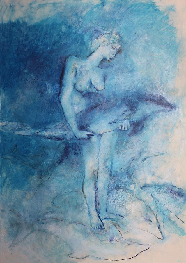 639x900 Trust Painting By B J Stehlin - Trust Painting