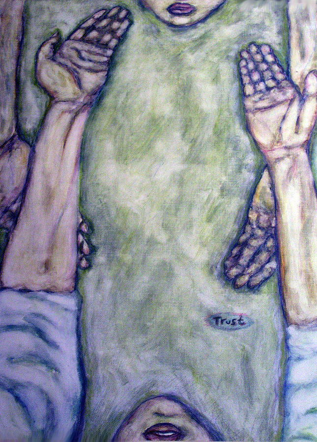 645x900 Trust Painting By Stephen Mead - Trust Painting