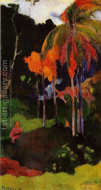 426x800 Mahana Maa I Aka The Moment Of Truth I Paul Gauguin Reproduction - Truth Painting
