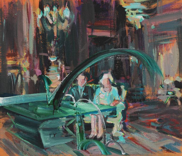 770x664 Saatchi Art The Moment Of Truth Painting By Michal Fric - Truth Painting