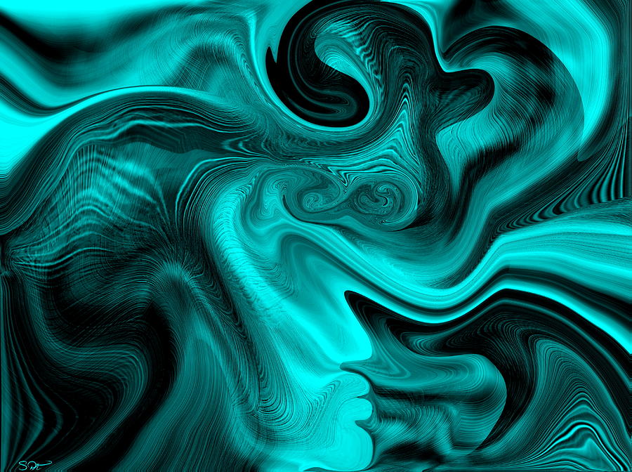 900x672 The Madman's Visions Of Truth Painting By Abstract Angel Artist - Truth Painting