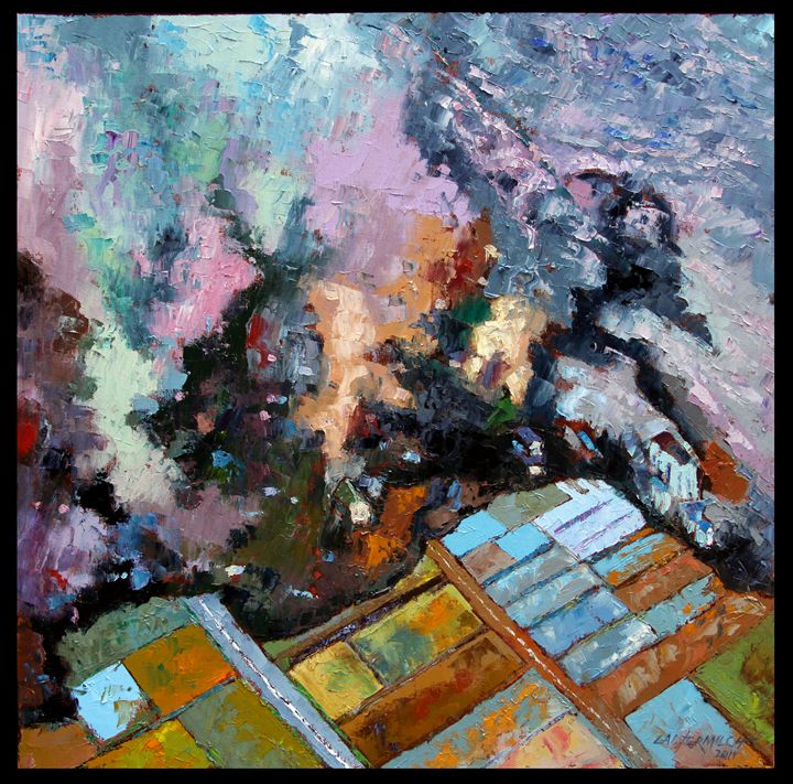 720x711 Japan's Tsunami - Tsunami Painting