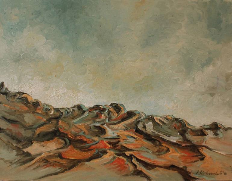 770x601 Saatchi Art Tsunami Wave Painting By Stojan - Tsunami Wave Painting