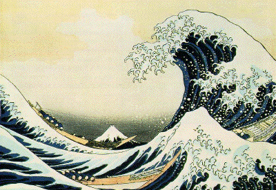 400x275 Tsunami Japanese (Painting) - Tsunami Wave Painting