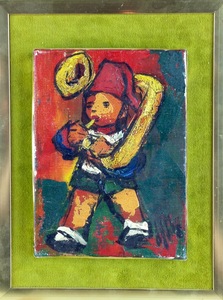 223x300 Henry Maurice D'Anty - Tuba Painting