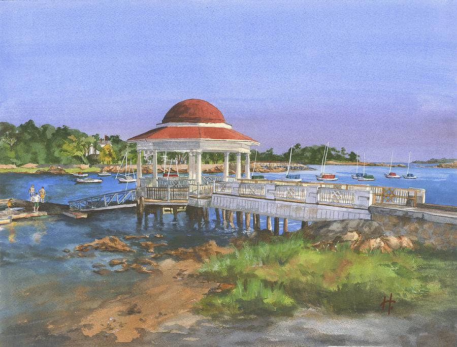 900x683 Tucks Point Painting By Holly Young - Tucks Painting