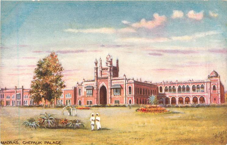 745x475 Filechepauk Palace, Madras - Tucks Painting