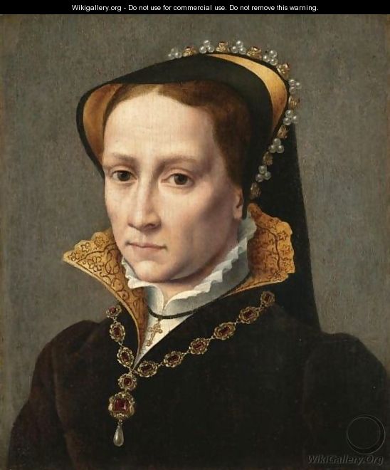 548x660 Portrait Of Mary Tudor (1516 1558) - Tudor Painting