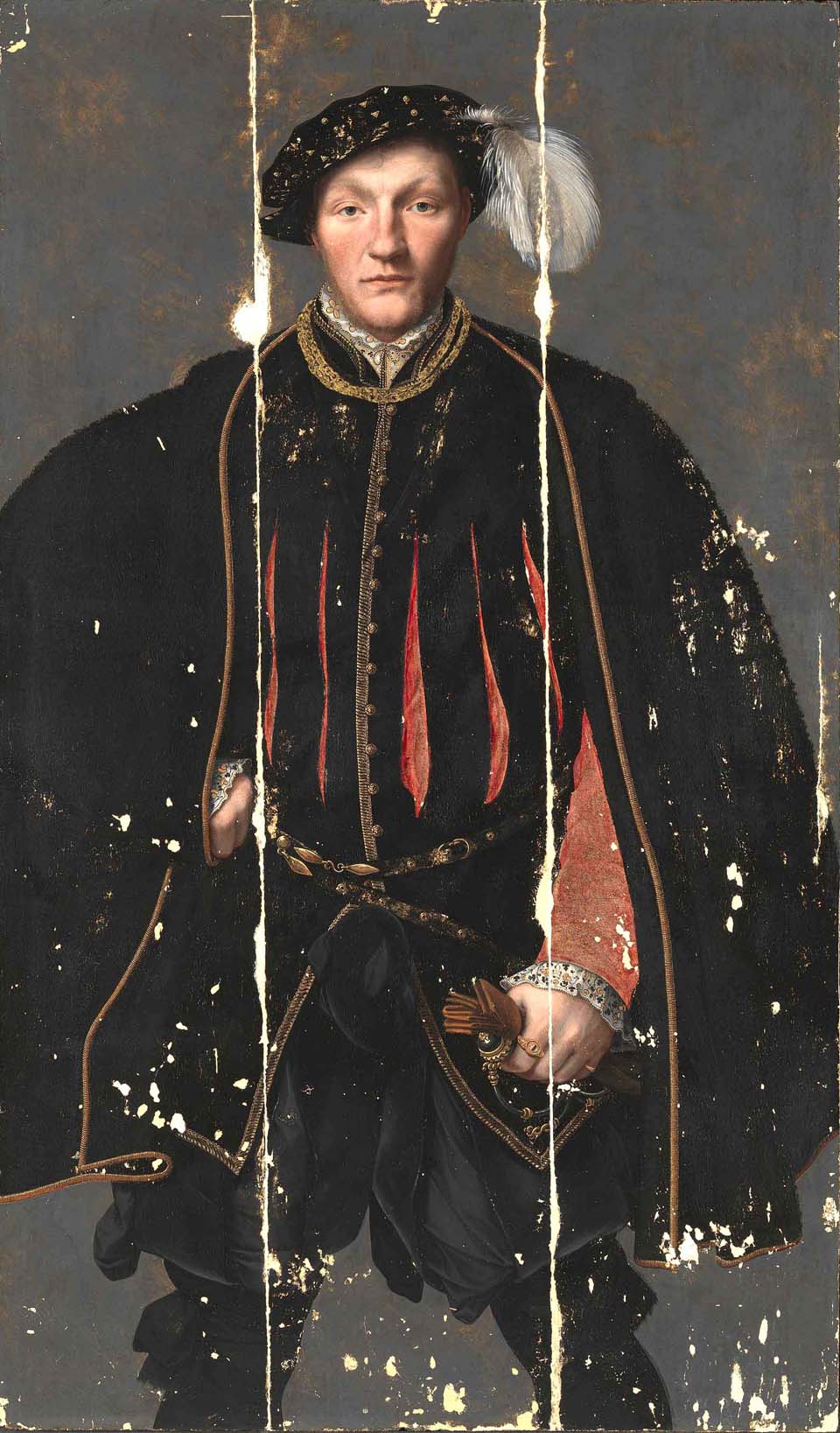 960x1637 Tate's Painting Of A Man In Tudor Costume A Sixteenth Century - Tudor Painting