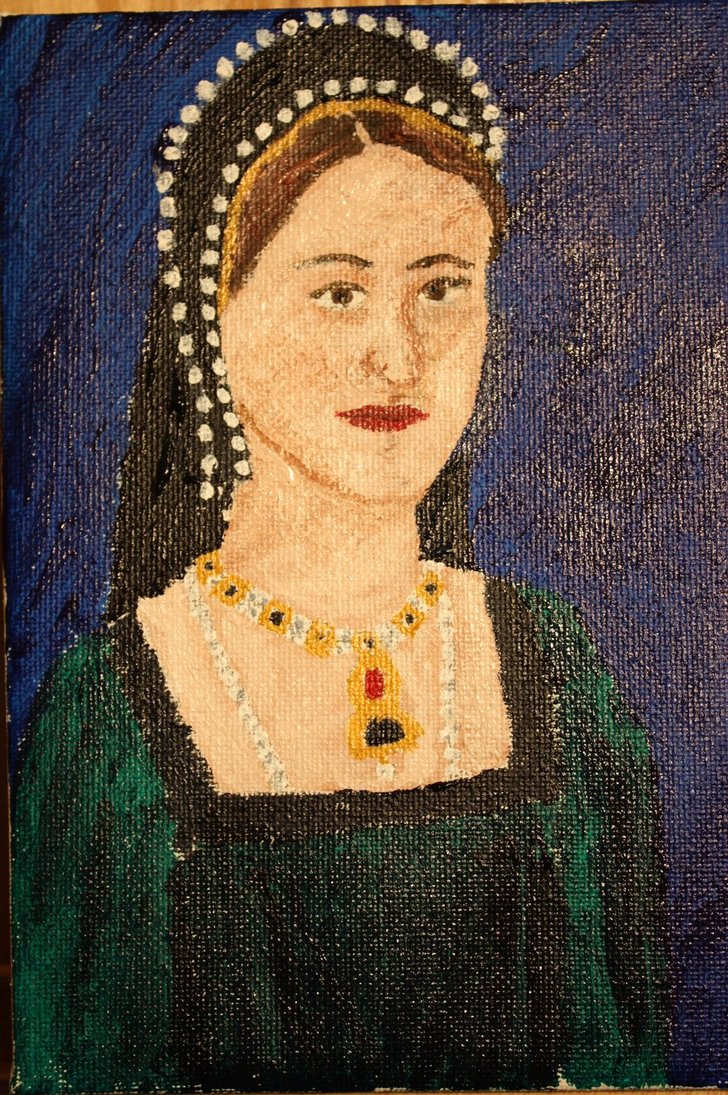 728x1095 Tudor Painting By Laced With Fire - Tudor Painting