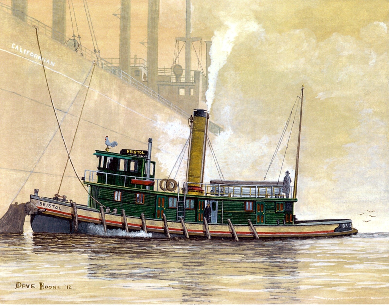 Steam tug boat фото 50