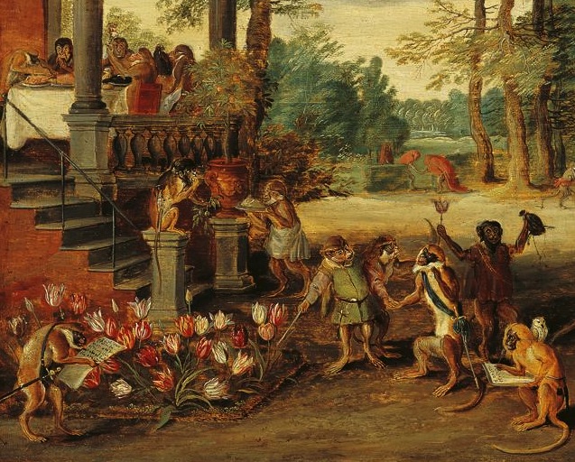 637x512 A Look - Tulip Mania Painting