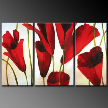 Tulip Painting On Canvas at PaintingValley.com | Explore collection of ...