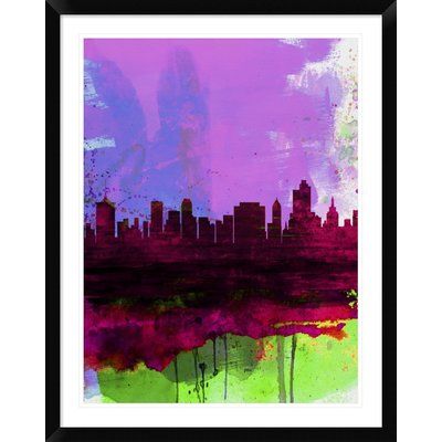 400x400 Naxart - Tulsa Skyline Painting