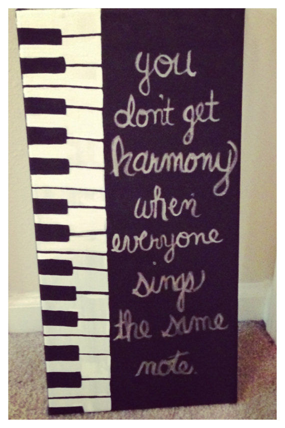 570x855 Piano Canvas Quote Painting Pictures, Photos, And Images - Tumblr Canvas Painting