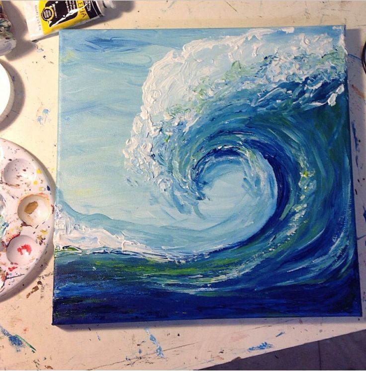736x747 Ocean Paintings Tumblr - Tumblr Painting