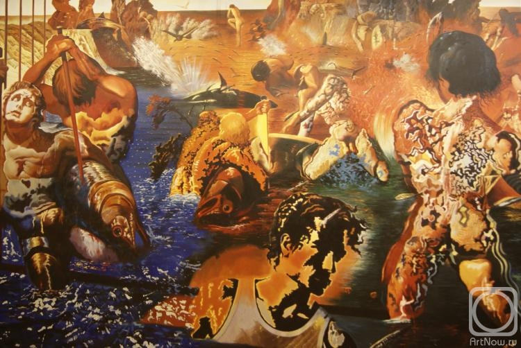 750x502 Painting Buy On Artnow.ru - Tuna Fishing Painting