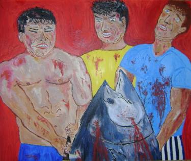 375x315 Tuna Fishing Paintings For Sale Saatchi Art - Tuna Fishing Painting