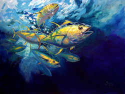250x188 Tuna Fishing Paintings - Tuna Fishing Painting