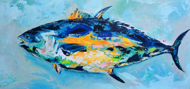 640x302 Timmy Tuna Sold - Tuna Painting