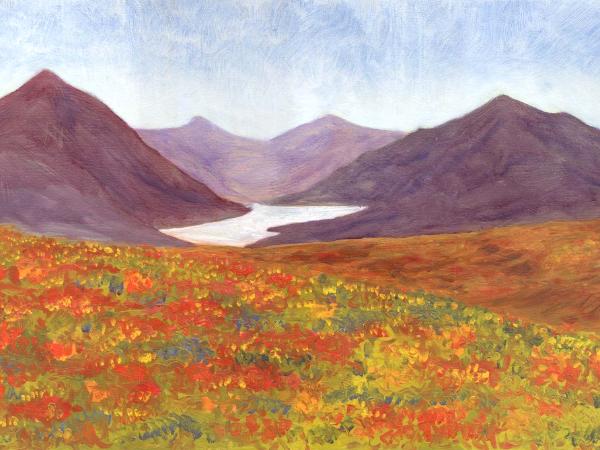 600x450 Tundra Fall - Tundra Painting