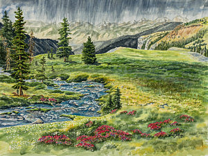 300x225 Tundra Paintings Fine Art America - Tundra Painting